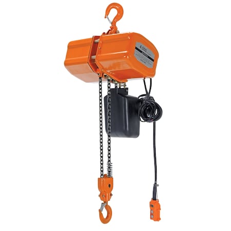 Vestil Economy Chain Hoist W/ Chain Container H-4000-1